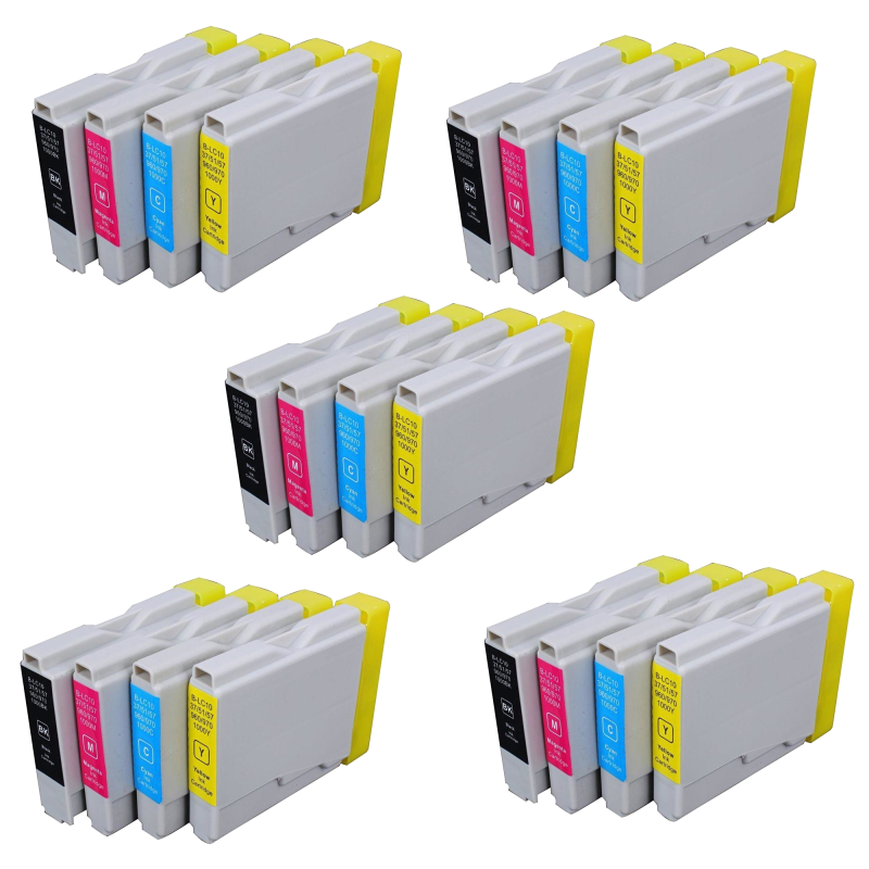 20 compatible cartridges for Brother LC-970 / LC-1000 printer