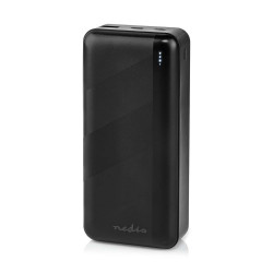 Nedis External Power Bank - 32000 mAh, 2 Outputs USB-C/USB-A, PD 65W