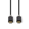 Nedis USB Cable CCBW64750AT10 - USB-C, 100 W, 10 Gbps, 1 m, Gold-Plated, 4K