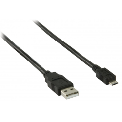 Cable USB 2.0 A male - micro B male 5.00 m