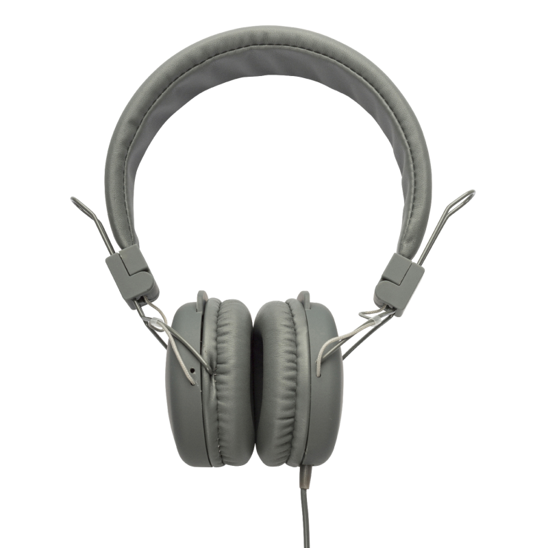 Sweex Headphones - 1.20 m Cable, Gray