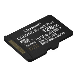 Kingston Canvas Select Plus 128 Go – Carte microSD UHS-I