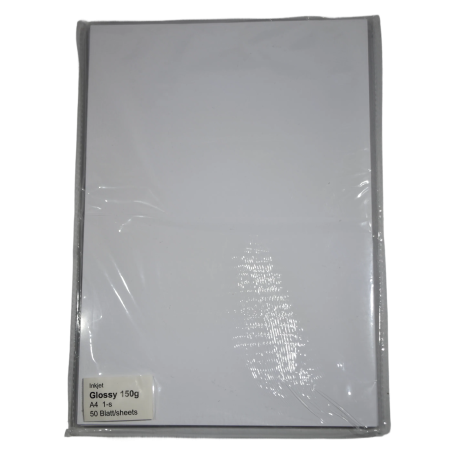 Papier photo A4 150 grammes 50 feuilles