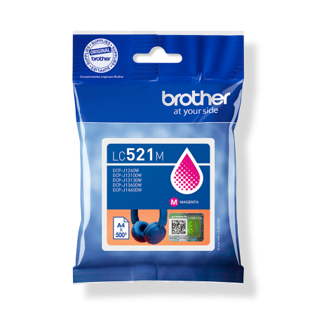 LC-521M Originele Brother inktcartridge - Magenta