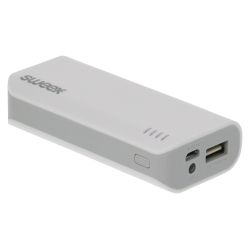 Sweex Portable Power Bank 4000 mAh USB White