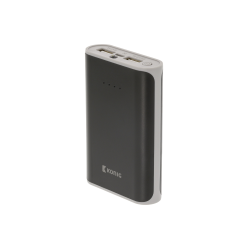 König Portable Power Bank Lithium-Ion 7500 mAh USB Black