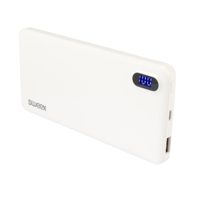 Sweex Portable Power Bank 8000 mAh USB White