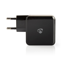 Nedis Charger 4.8 A 2-outputs USB-A & USB-C™ Black