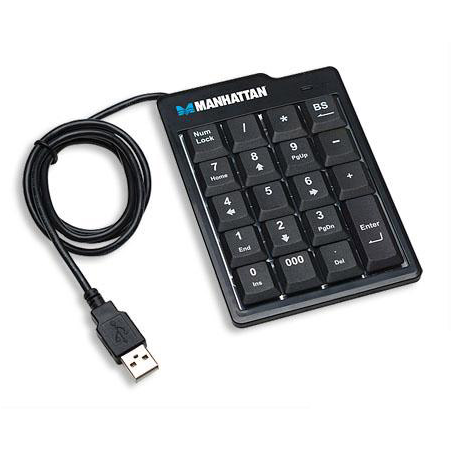 Manhattan numeric keypad