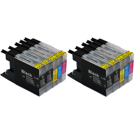 Pack 10 compatible cartridges LC-1280