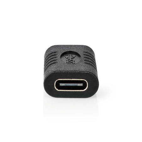 USB Adapter USB 3.2 Gen 2 USB-C™ Female USB-C™ Female 10 Gbps Nickel Plated Black