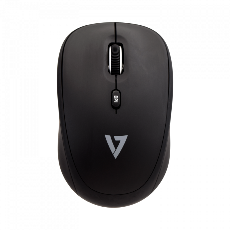 V7 Souris mobile optique sans fil – Noire