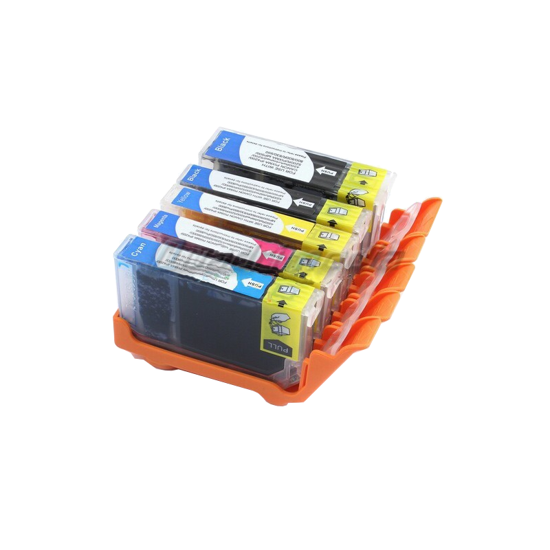 5 compatible cartridges for Canon PGI-5 + CLI-8 printer