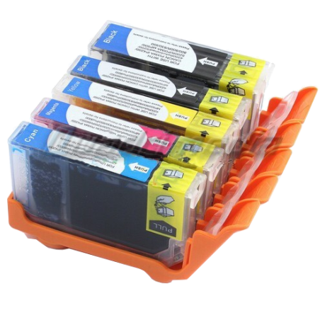 5 compatible cartridges for Canon PGI-5 + CLI-8 printer