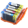 5 compatible cartridges for Canon PGI-5 + CLI-8 printer