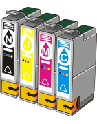 Ink cartridges for Canon CLI-521 printer
